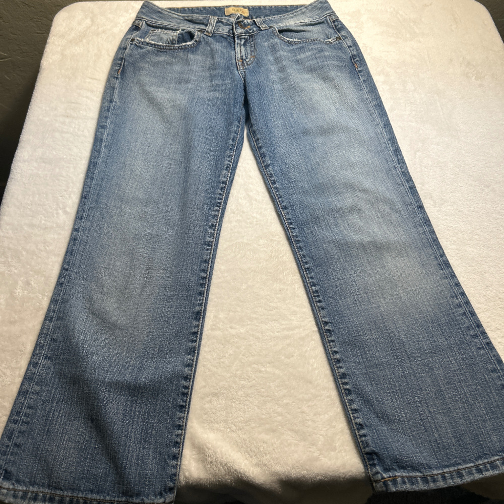 BKE denim jean capris ankle cropped SZ 28